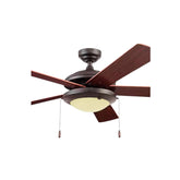 Ventilador de Techo Estevez Vendaval 52 pulg, Aspas Maple Chocolate - 47804 - imagen 3