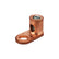 Zapata Terminal de Cobre Burndy, 1 Orificio, Calibre de Cable 14 a 8 AWG - imagen 2