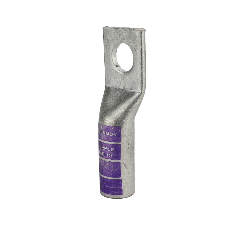 Zapata Ponchable Burndy HYLUG™ Cañón Largo 4/0 AWG, Barreno 1/2 Pulgada - imagen 2