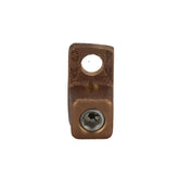 Zapata Terminal de Cobre Burndy, 1 Orificio, Calibre de Cable 14 a 4 AWG