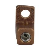 Zapata Terminal de Cobre Burndy, 1 Orificio, Calibre de Cable 14 a 4 AWG