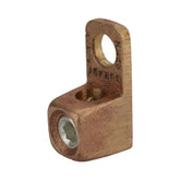 Zapata Terminal de Cobre 1 Orificio para Calibre 4A 1/0 AWG - imagen 2